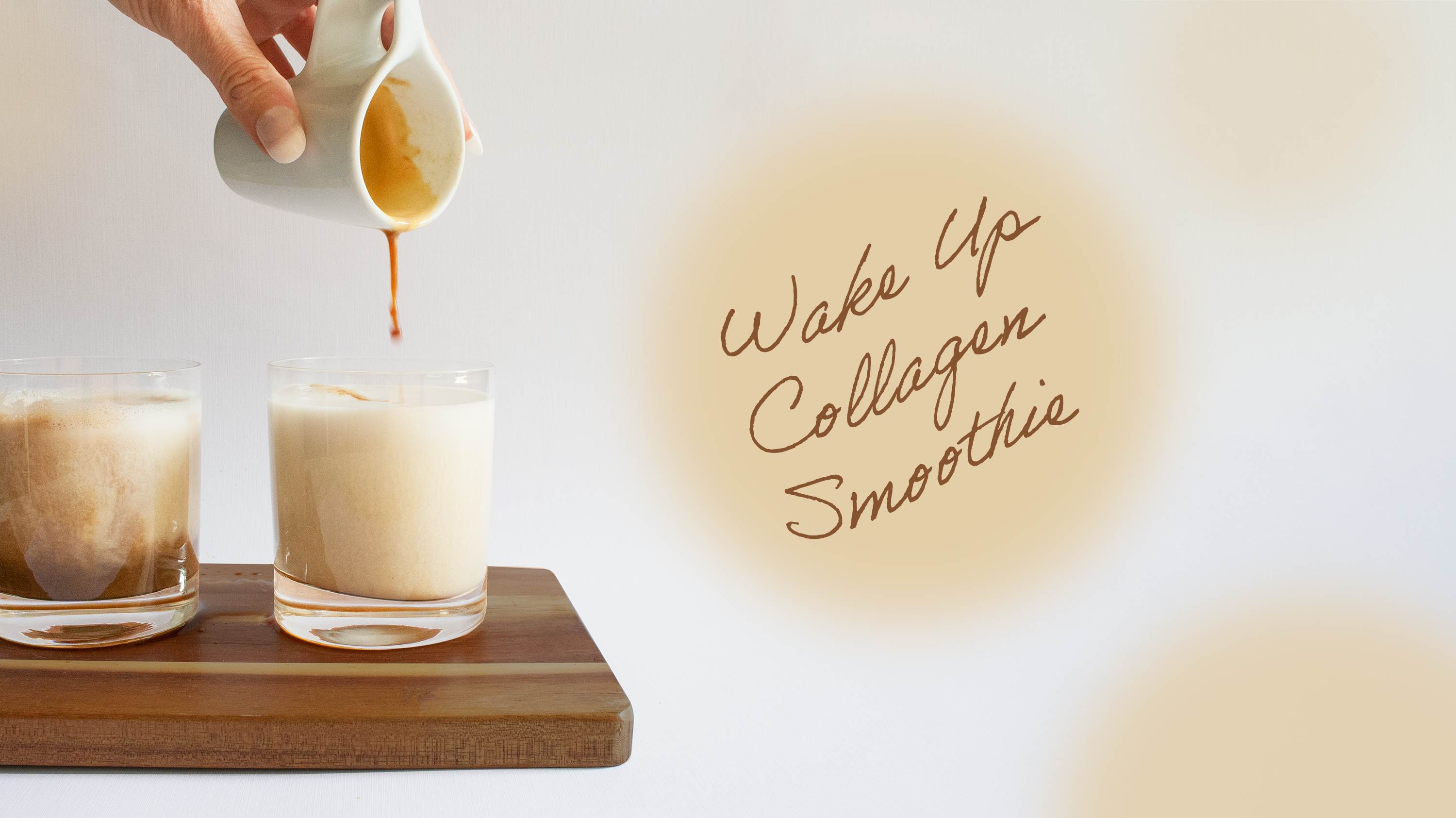 Collagen coffee smoothie
